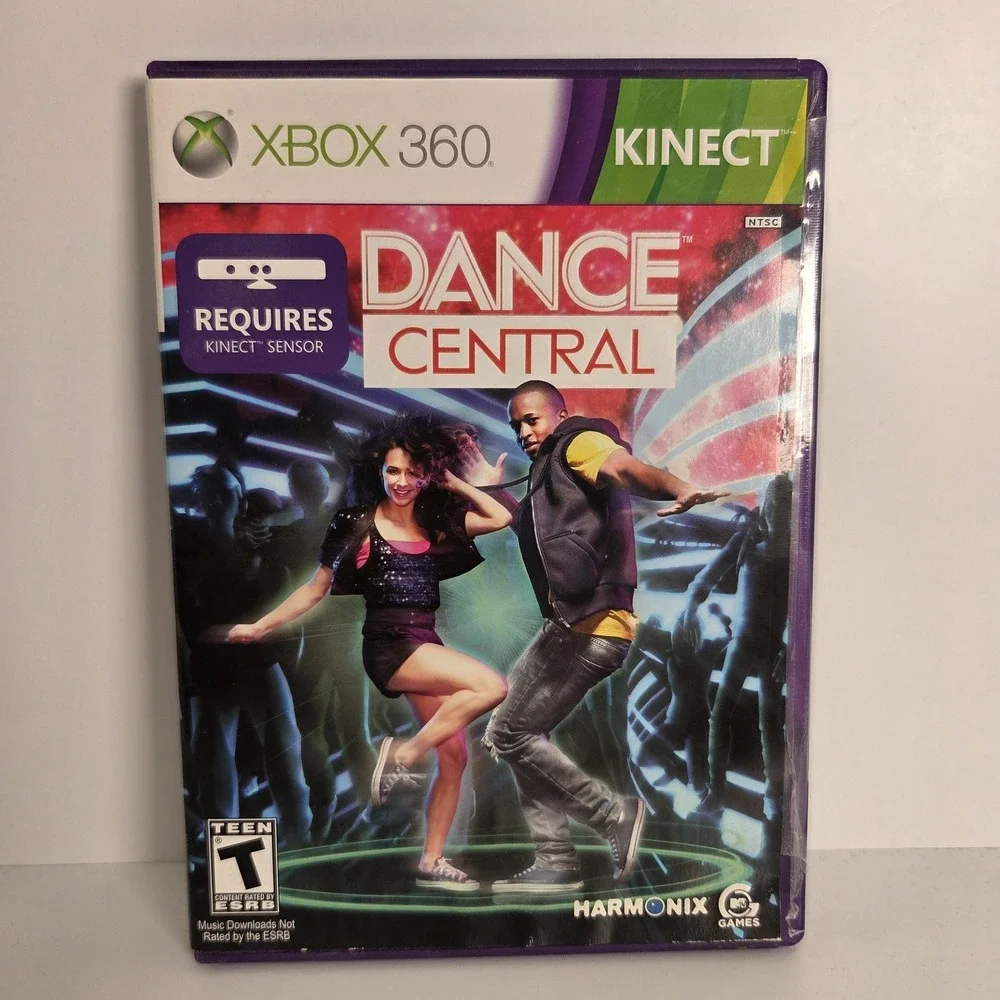 Dance Central Microsoft Xbox 360 Kinect Game T Teen MTV Harmonix NTSC-U/C